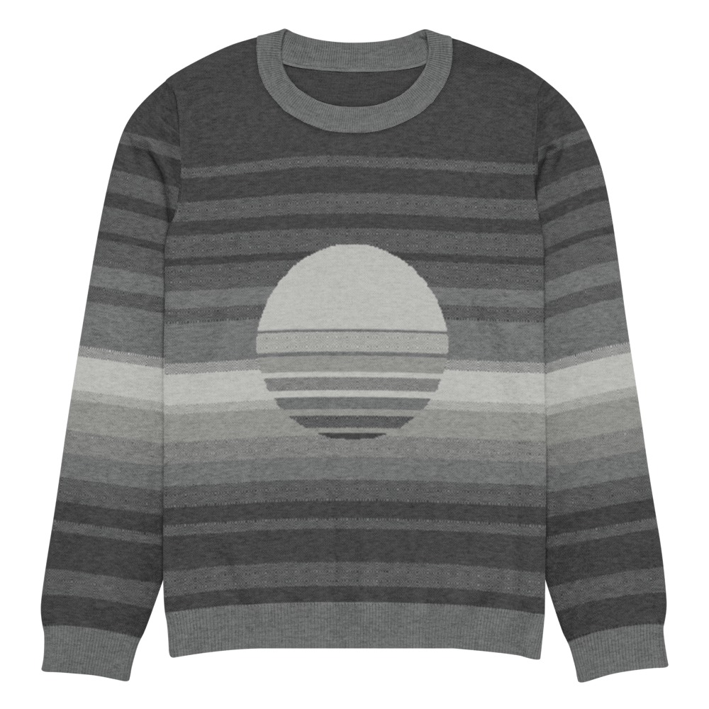 Sunset Retrogradient Sweater (Monochrome)